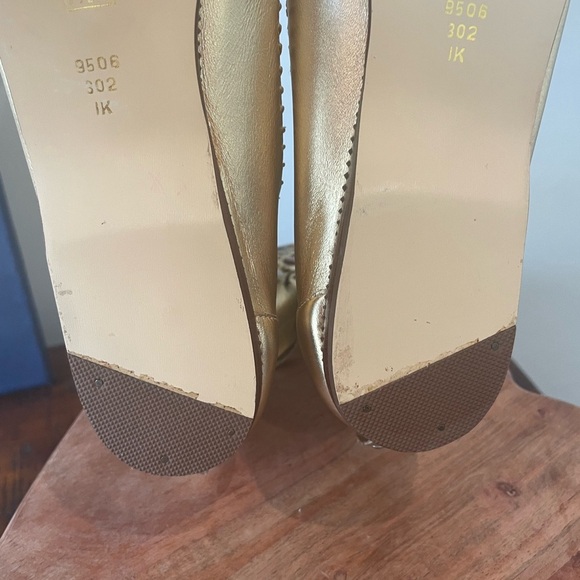 Vintage Compulsion Dress Gold Fringe Moccasin Boot Size 7.5 - Picture 14 of 14